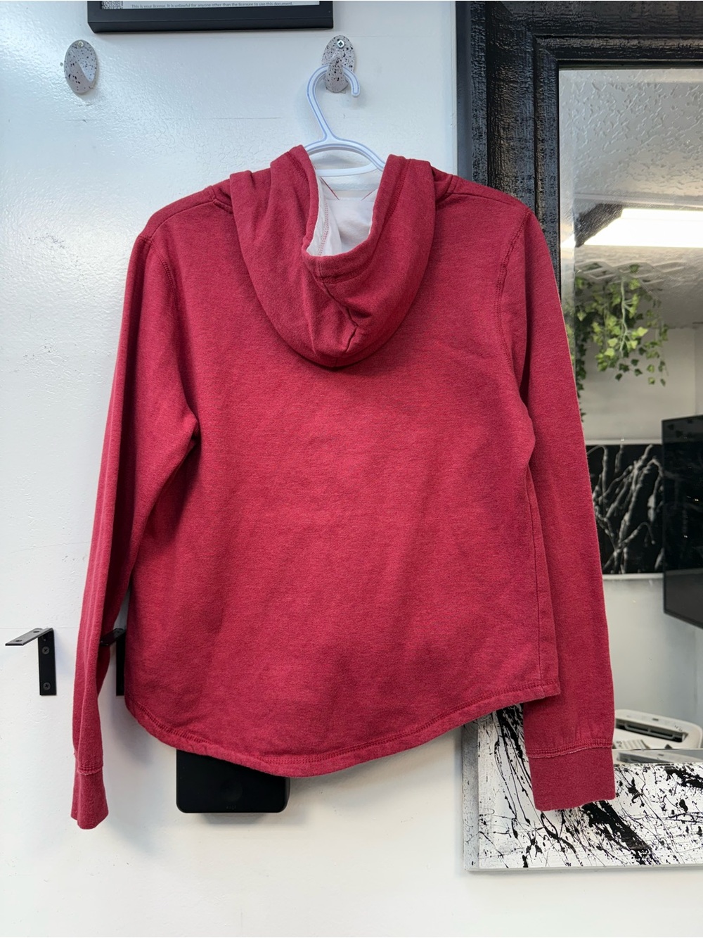 Indiana Hoosiers women's university Red Hooded Pullover image 3